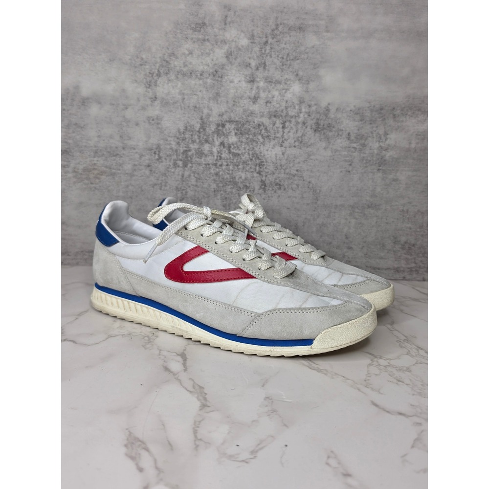 Tretorn Rawlings 3‎ Vintage Tennis Sneakers Lace Up Retro Low Top Men's 8.5